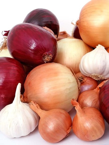 Onions and Garlic