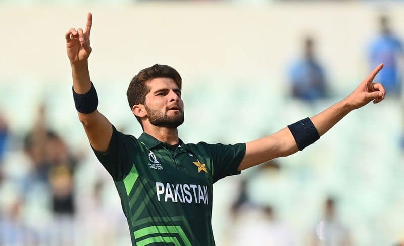 ICC World Cup 2023 Shaheen Shah Afridi becomes 3rd fastest bowler to 100 ODI wickets kvn