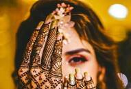 karwa chauth mehndi design 2023  for newly married kxa 