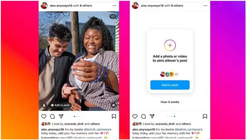 instagram new feature allows friends to add photos and videos joy