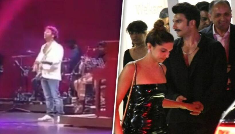 Deepika Padukone, Ranveer Singh enjoy Arijit Singh's smooth vocals at after-party in viral video - WATCH