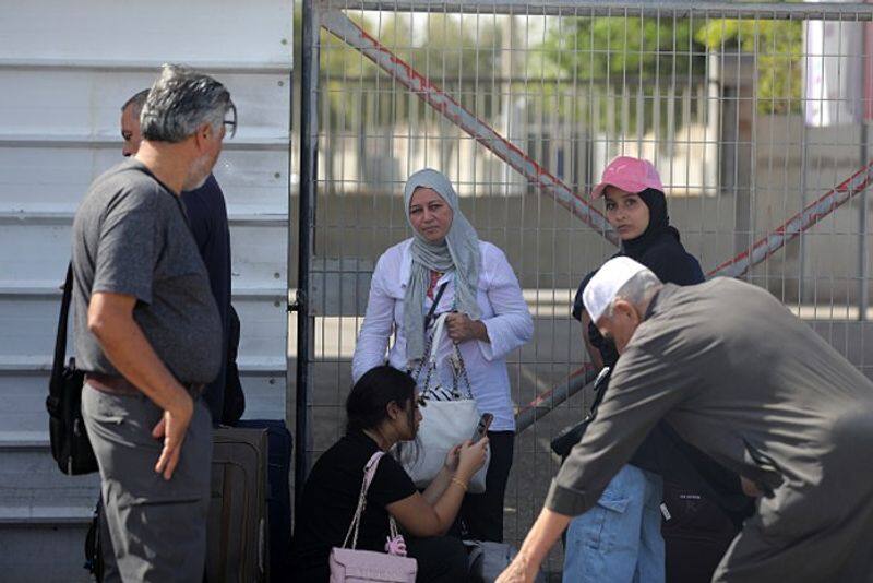 Foreigners injured people begin leaving Gaza through Rafah border for 1st time since Israel-Hamas war (WATCH) snt