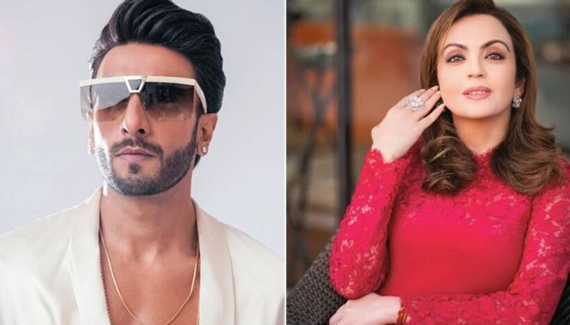 Ranveer Singh calls Nita Ambani 'So beautiful, so elegant, just looking like a wow', watch her react