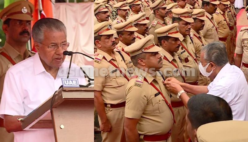 CM Pinarayi Vijayan on Kerala Police force kgn