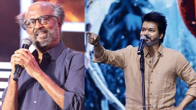 Thalapathy vijay clearly says rajinikanth is the one and only superstar in Leo Success meet gan