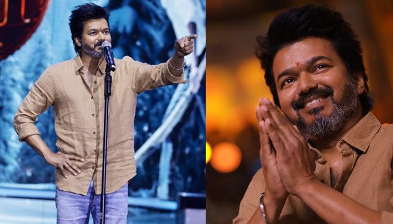 Thalapathy vijay responded to his political entry at leo Success Meet NSK