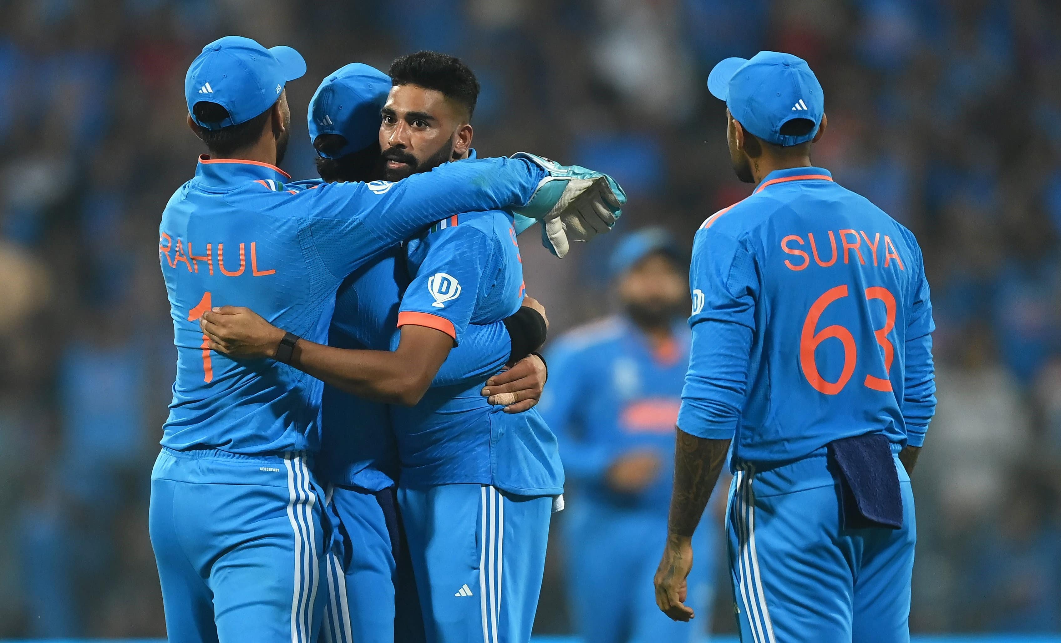 ICC world cup 2023 IND vs SL Team India thrash Sri lanka by 302 runs and confirms Semifinal ticket ckm