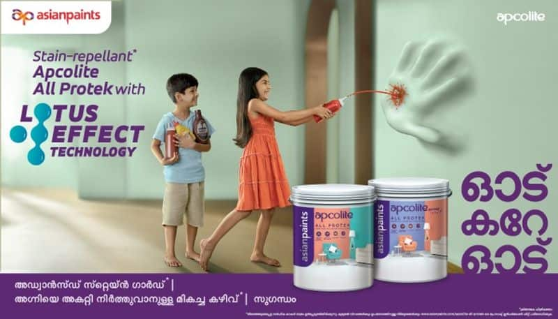 Asian Paints Apcolite All Protek television commercial malayalam