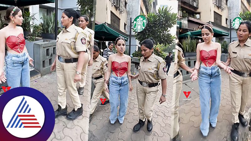 Bigg boss Urfi Javed arrested by Lokhandwala police near coffee shop vcs