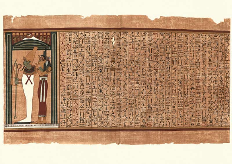 Book of the Dead found buried in Egyptian cemetery bkg