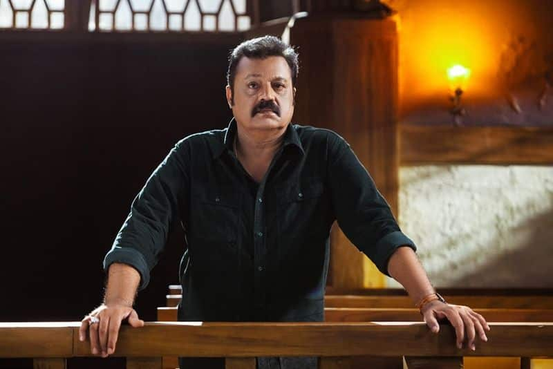 garudan malayalam movie review suresh gopi biju menon midhun manuel thomas arun varma listin stephen nsn