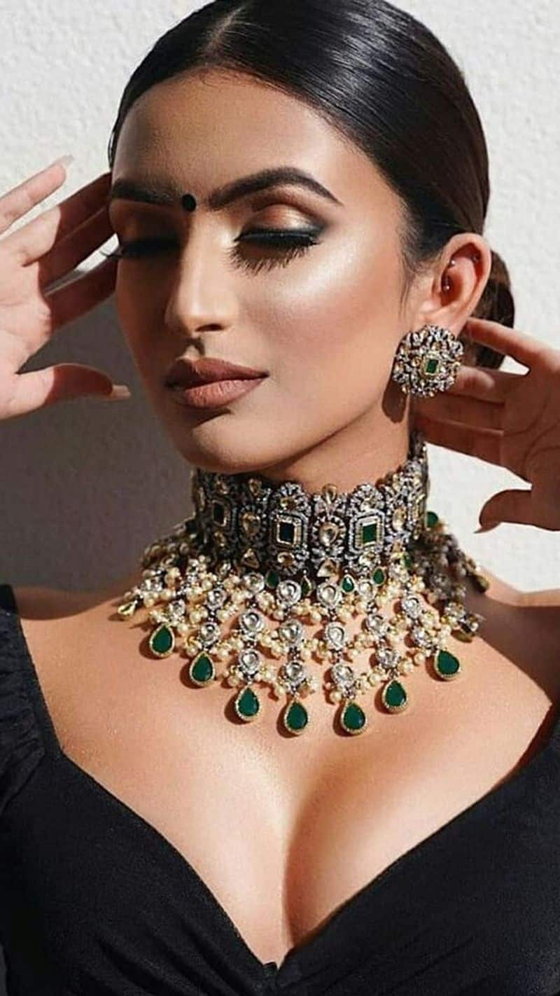 9 latest bollywood actress green jewellery design kxa 