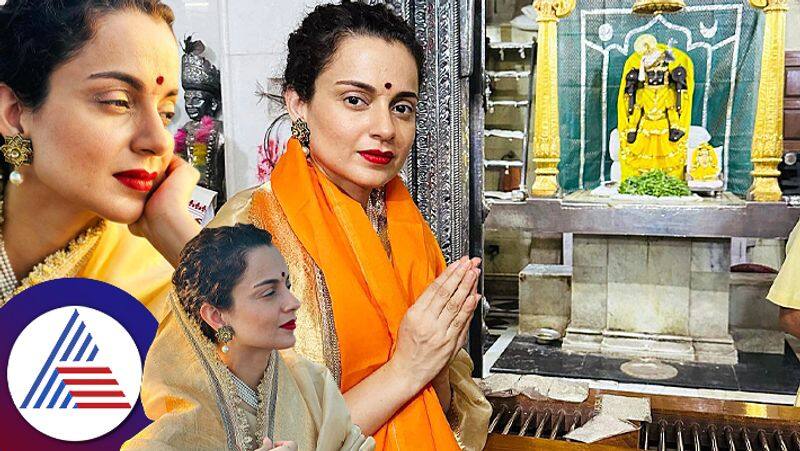 Tejas star Kangana Ranaut gets trolled as she visits Dwarkadhish temple Rao 