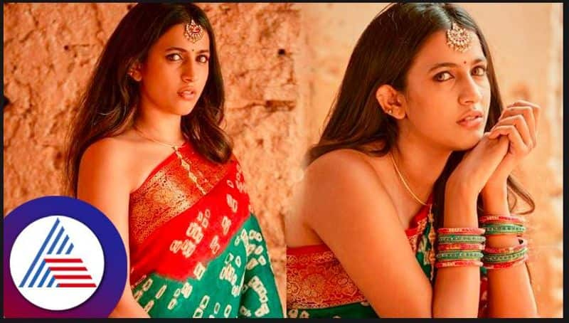 Actress Niharika konidela trolled for wearing saree without blouse vcs