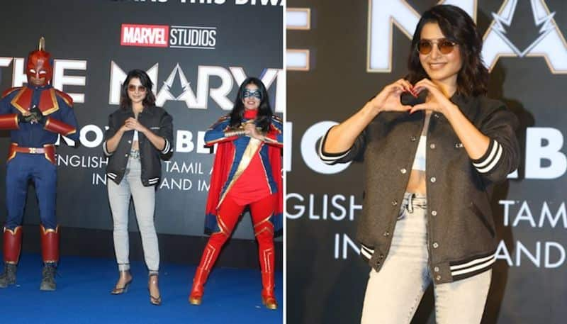 Photos Samantha Ruth Prabhu looks stylish at 'The Marvels' event in Hyderabad RBA