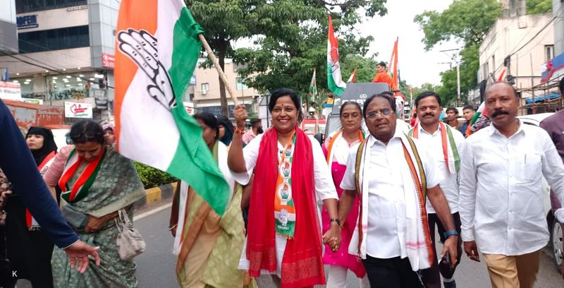 welfare of Dalits and tribals is possible only with Congress, Sanathnagar candidate Dr. Kota Neelima fires at BRS  RMA