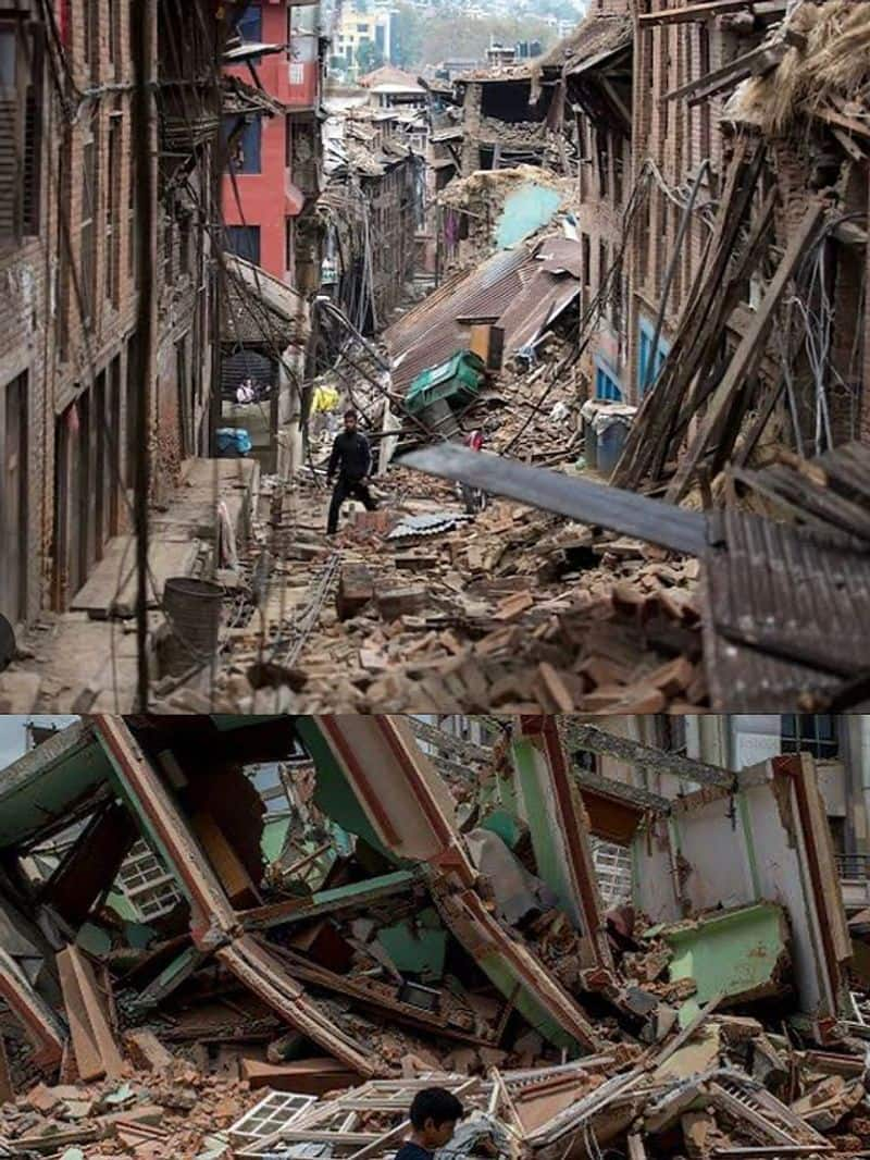 Earthquake in Nepal Severe Devastation see photos zrua