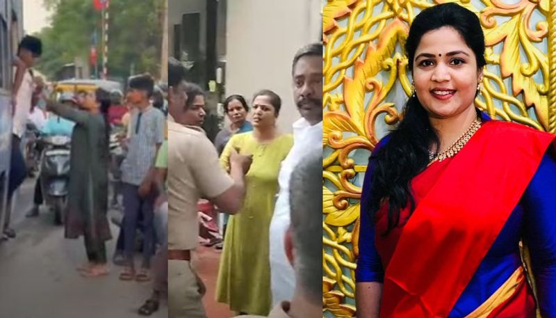 Actress Ranjana Nachiyar was arrested after students were beaten in Tamil Nadu vkv