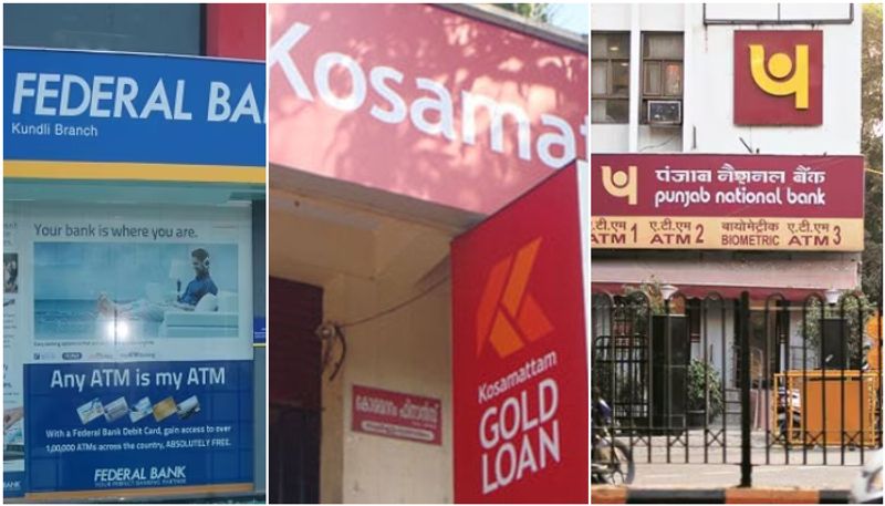 Punjab National Bank Federal Bank and Kosamattam Finance fined by reserve bank of india vkv