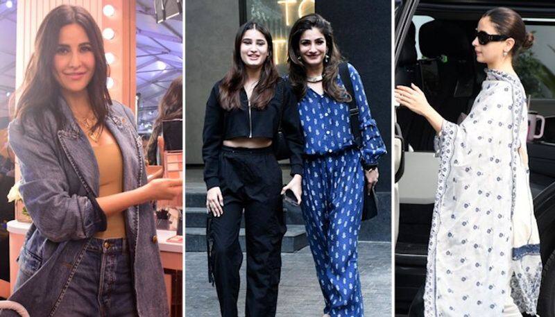 SPOTTED Alia Bhatt, Katrina Kaif, Raveena Tandon and other celebs spotted in the city ATG