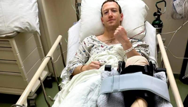 mark zuckerberg posted photos from hospital and it went viral now 