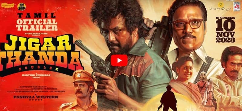 Jigarthanda DoubleX movie trailer released mma