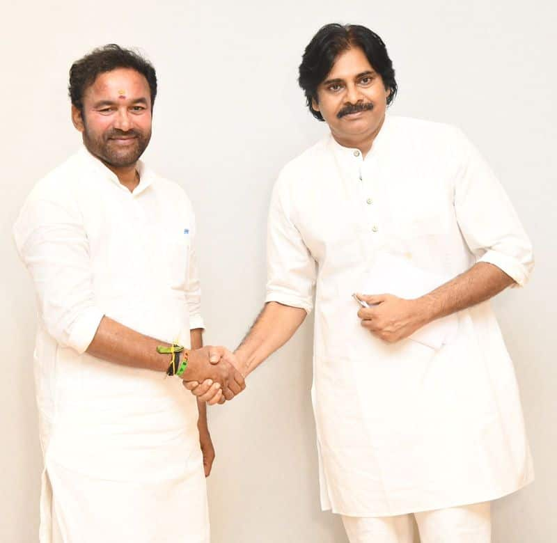 why pawan kalyan not campaigning for his party candidates the party which is in alliance with telangana bjp kms