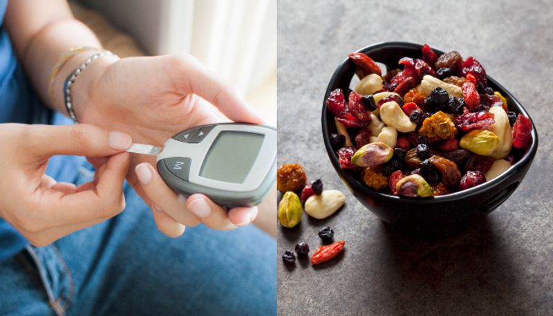 nuts and dried fruits for diabetes patients