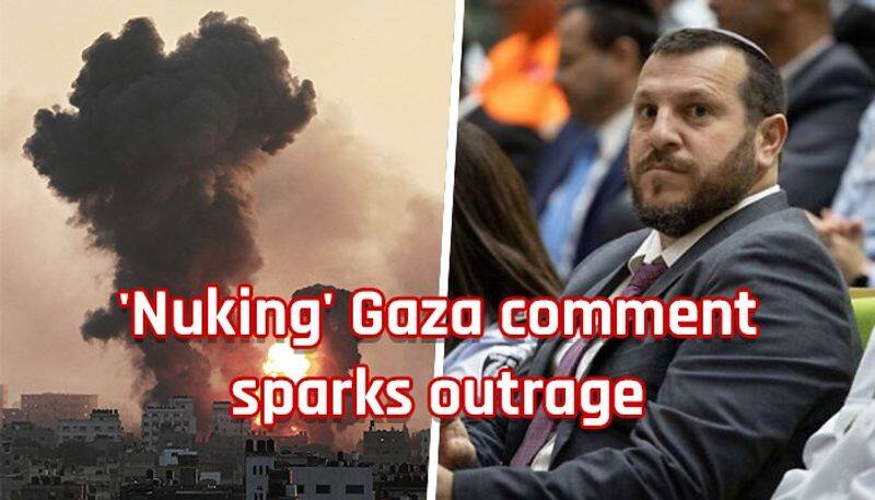 Israeli minister says dropping atom bomb on Gaza a 'possibility'; Netanyahu suspends him amid outrage snt