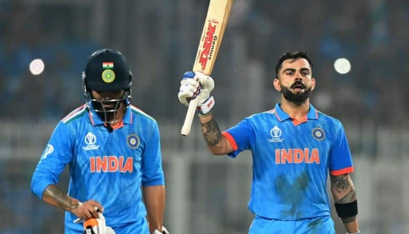 ICC World cup 2023 Virat Kohli complete 49th century against South Africa fans trolls it selfish ckm