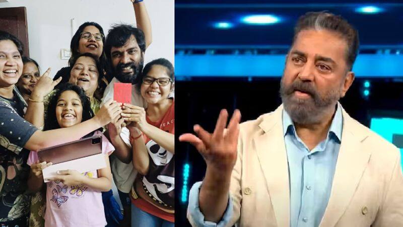 Bigg Boss Pradeep Antony befitting Reply to Kamalhaasan with red card photos viral gan