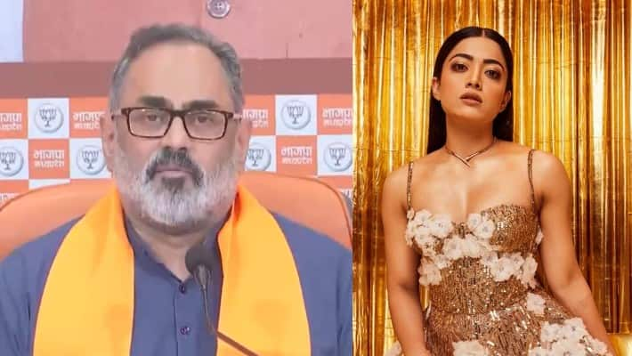 Rajeev Chandrasekhar warning to social media platforms on Rashmika Mandanna deepfake video srb