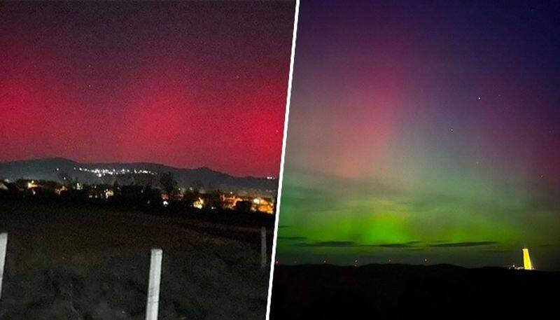 Breathtaking Northern lights paint European skies in vibrant hues of red, green and purple (WATCH) snt