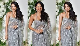 బ్రాకి ఎక్కువ, బ్లౌజ్‌కి తక్కువ.. ఎద అందాలు చూపిస్తూ కాకరేపుతున్న నాగచైతన్య రూమర్ గర్ల్ ఫ్రెండ్.. 