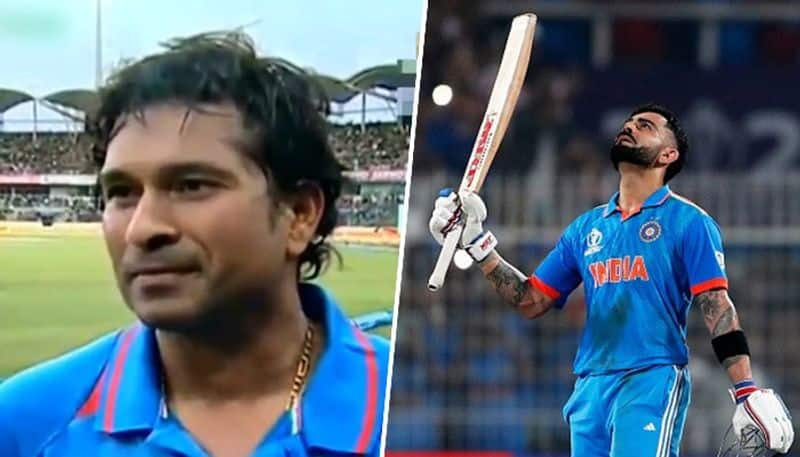 What Virat said old video of Sachin Tendulkar discussing 49th ODI ton as Kohli equals record goes viral snt