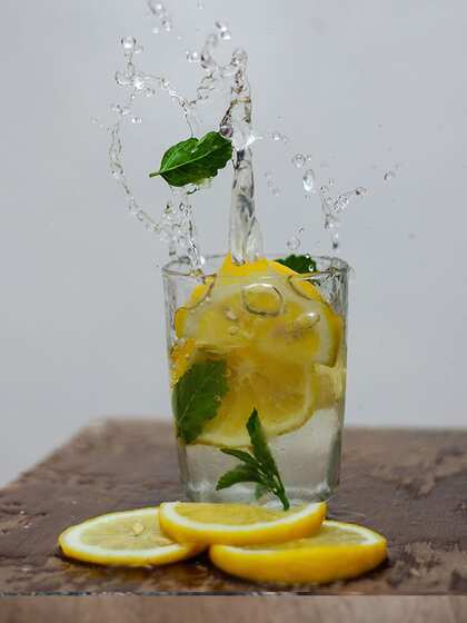 3. Lemon Water