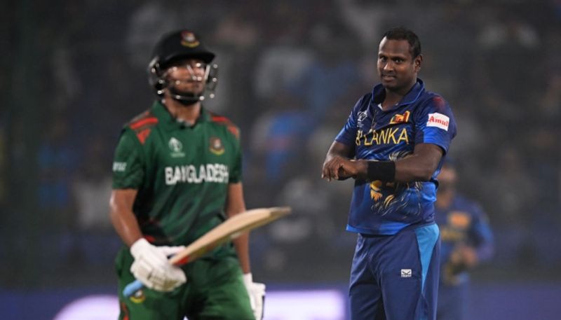 Bangladesh Captain Shakib Al Hasan Who Timed Out  angelo mathews ruled out of the World Cup 2023 san