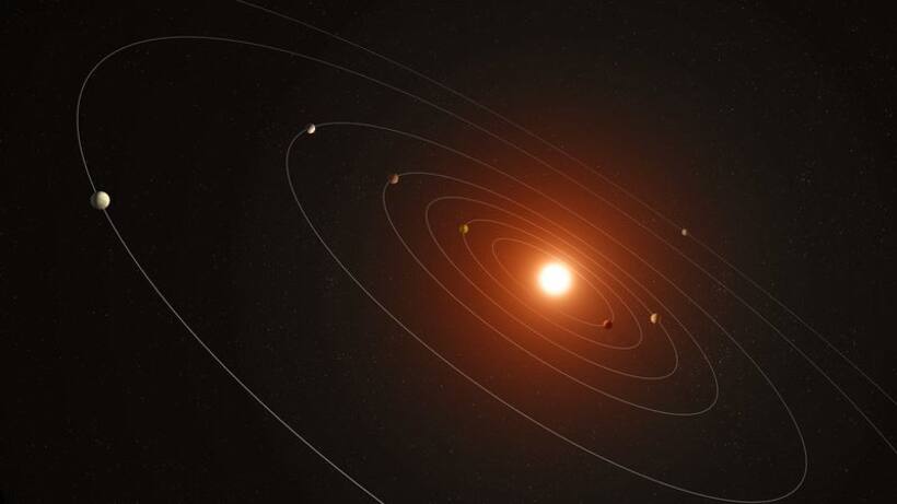 NASA's Kepler Telescope discovers 7 fiery exoplanets, uncovering a harsh new solar system beyond our own