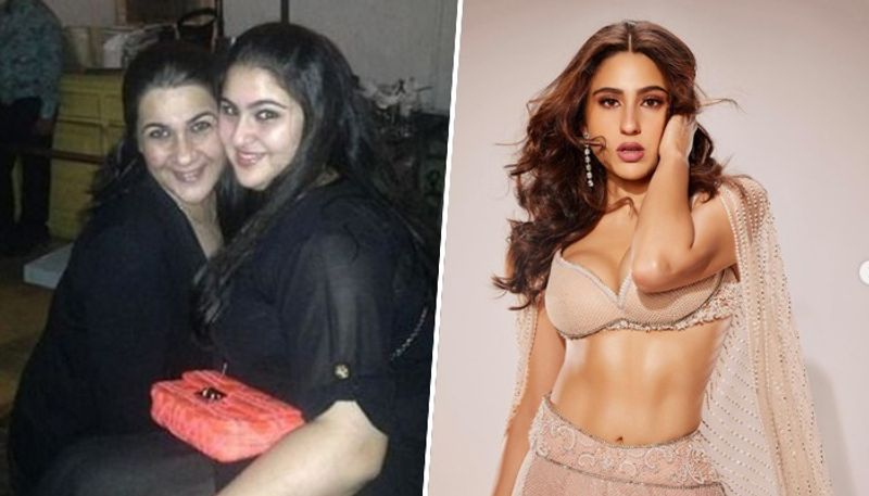 Sara Ali Khan reveals her weight loss struggle, shares pictures of her belly fat RKK