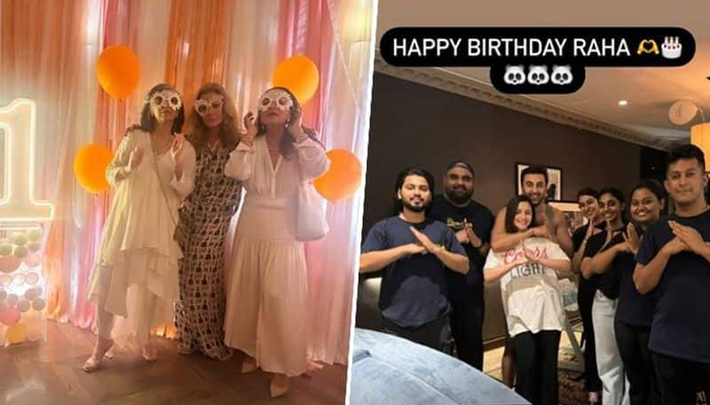 Inside Raha Kapoor's first birthday: Here's how Ranbir Kapoor, Alia Bhatt and family celebrated RKK