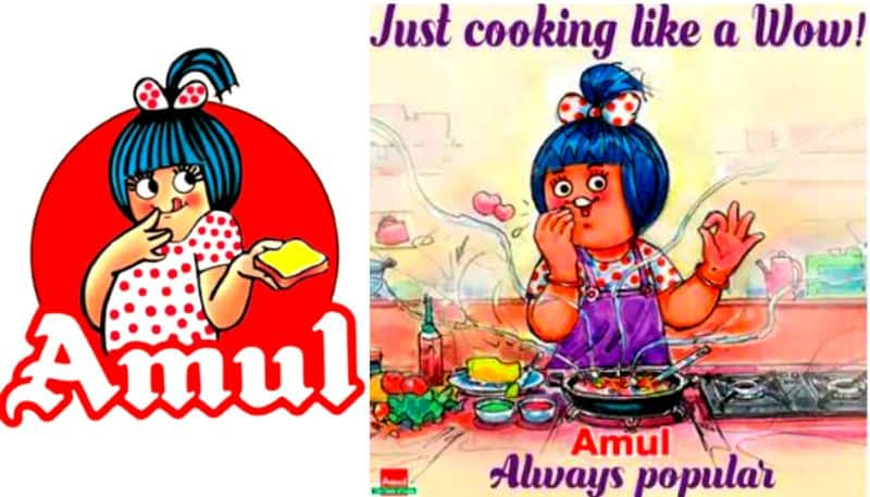 Amul s take on 'Just Looking Like A Wow' trend apk 