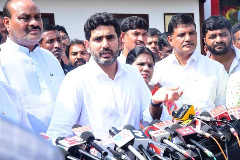 Nara Lokesh And other TDP Leaders Meet Andhra Pradesh Governor  Abdul Nazeer  lns