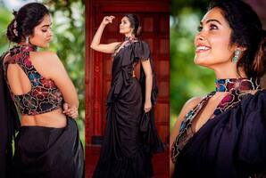 Bigg Boss Divi Vadthya:  విల్లులా వంగిన నడుము షేపును వెనుక నుండి చూపిస్తూ చంపేసిన బిగ్ బాస్ దివి..!