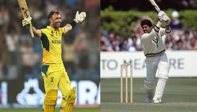 AUS vs AFG: Maxwell's 201 better than Kapil Dev's 175? Debate over greatest World Cup innings erupts snt