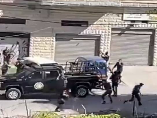 Mahmoud Abbas: Assassination attempt on Palestinian President Mahmoud Abbas.. Security guard killed in firing..ISR