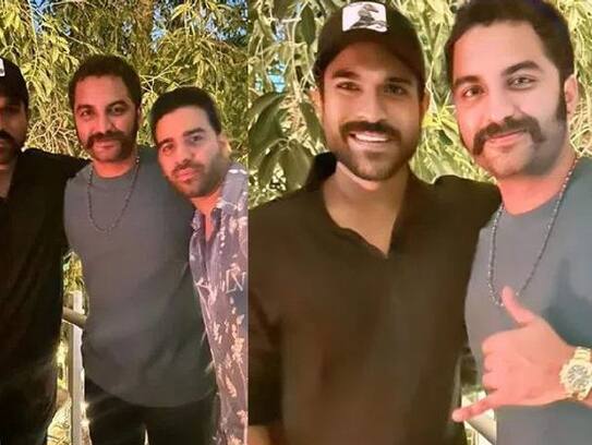 Ram Charan with Vishwak Sen Photo Viral In Social Media JMS