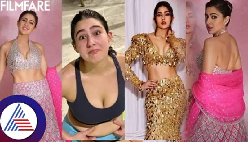 Sara Ali Khan drops a picture of her belly fat before weight loss Vin