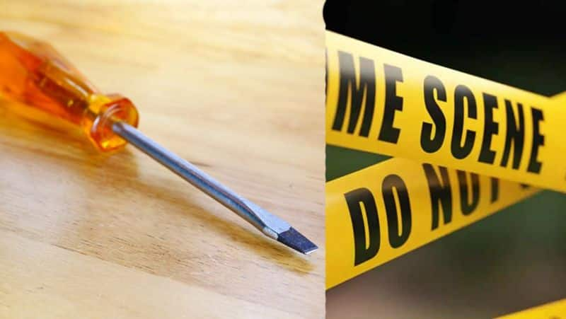 Husband stabs wife to death with screw driver tvk