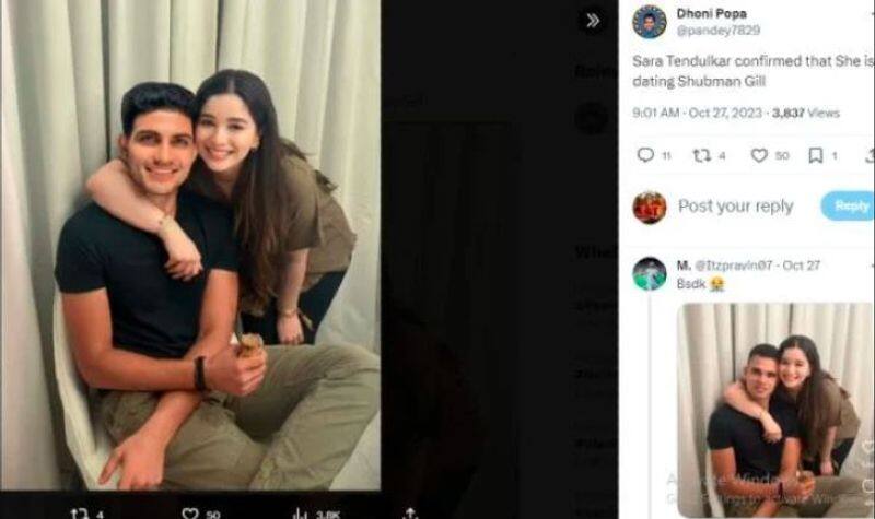 Sara Tendulkars Photo Hugging Her Rumoured BF, Shubman Gill Gets Viral Online, Check Out The Fact Vin