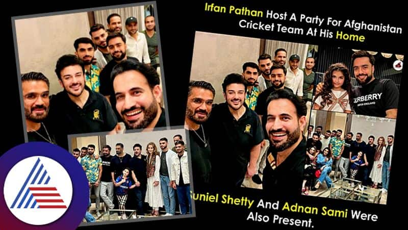 Irfan Pathan Hosted Party for Afghanistan Cricket Team At his Home Rao